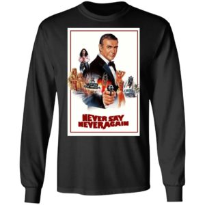 Sean Connery James Bond 007 Never Say Never Again T Shirt