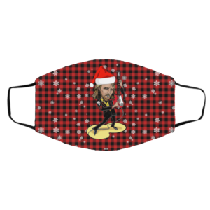 Tom Petty Merry Christmas Face Mask