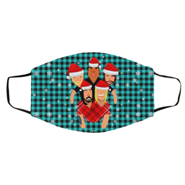 Foo Fighters Merry Christmas Face Mask