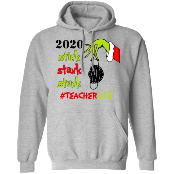 Grinch 2020 Stink Stank Stunk Christmas Teacher T-Shirt