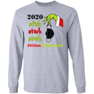 Grinch 2020 Stink Stank Stunk Christmas School Psychologist T-Shirt
