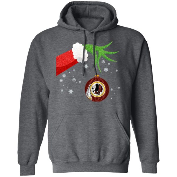 The Grinch Christmas Ornament Washington Redskins Shirt