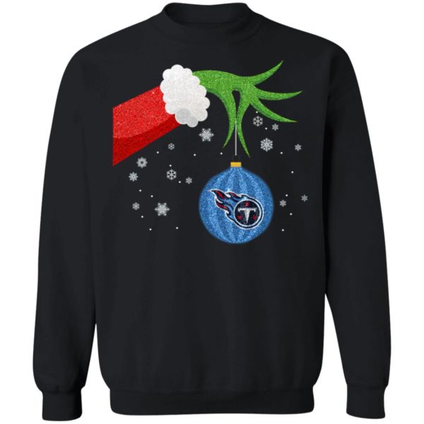 The Grinch Christmas Ornament Tennessee Titans Shirt