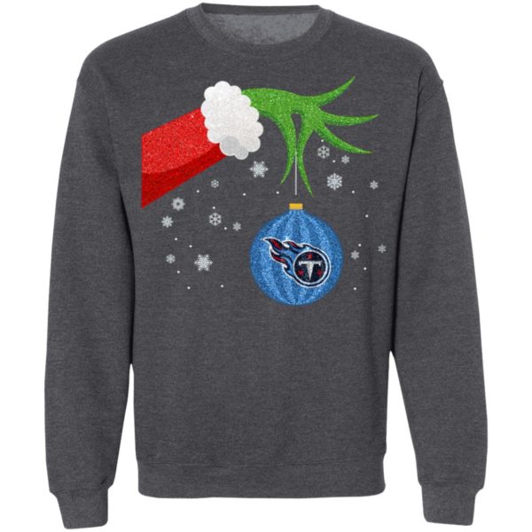 The Grinch Christmas Ornament Tennessee Titans Shirt