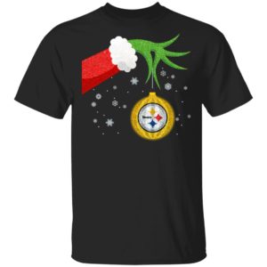 The Grinch Christmas Ornament Pittsburgh Steelers Shirt