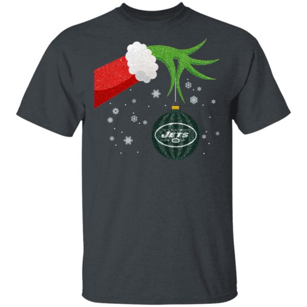 The Grinch Christmas Ornament New York Jets Shirt