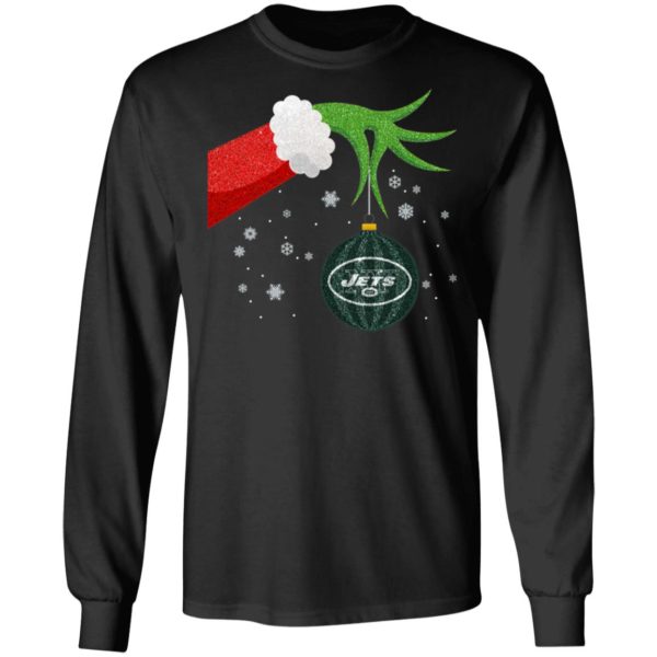 The Grinch Christmas Ornament New York Jets Shirt