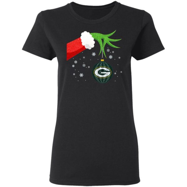The Grinch Christmas Ornament Green Bay Packers Shirt