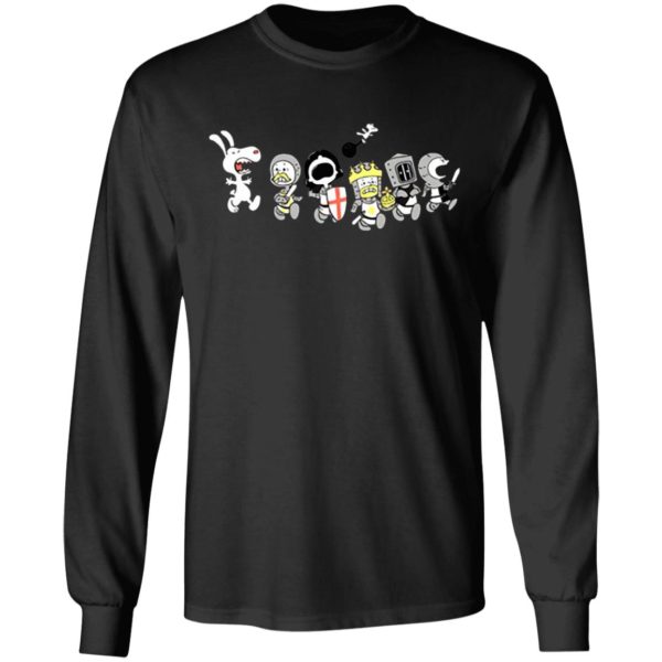 Peanuts Movie Gang Rabbit Of Caerbannog Run Away Shirt