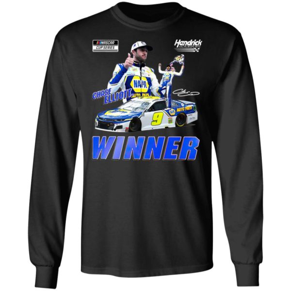 Chase Elliott Hendrick Motorsports Winner Signature Shirt