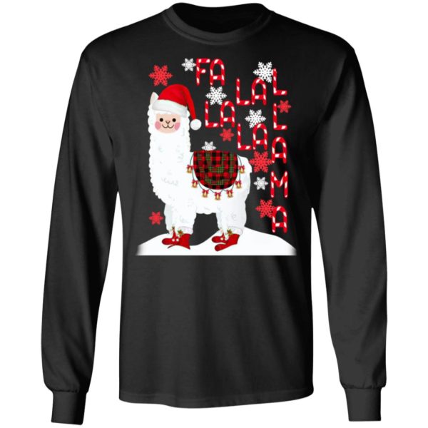 Lamb Fa La La La Llama Christmas Sweatshirt, Hoodie