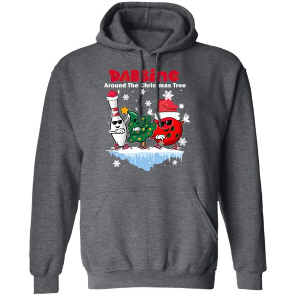 Bowling Dabbing Around The Christmas Tree Sweatshirt, Hoodie, T-shirt