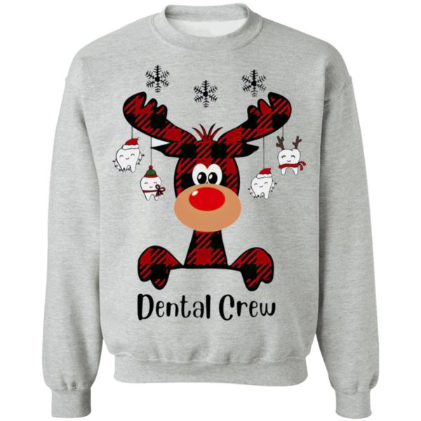 Reindeer Dispatcher Dental Crew Christmas Sweatshirt