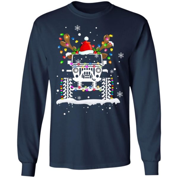 Jeep Reindeer Digital Merry Christmas Sweatshirt, Hoodie, T-Shirt