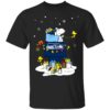 Seattle Sounders FC Santa Snoopy Wish You A Merry Christmas Shirt