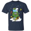 Sporting Kansas City Santa Snoopy Wish You A Merry Christmas Shirt