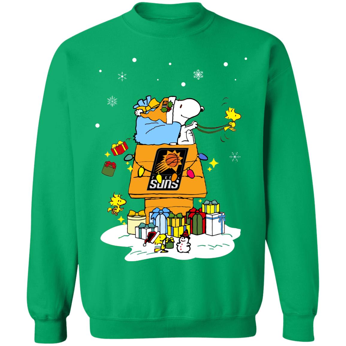 Snoopy Merry Phoenix Suns Christmas Shirt - Limotees