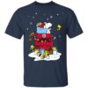 Los Angeles FC Santa Snoopy Wish You A Merry Christmas Shirt
