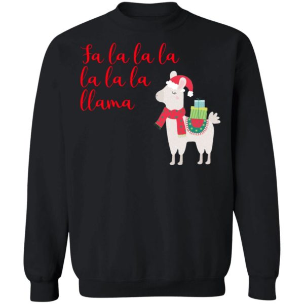 Fa La La La La La La Llama Christmas Sweatshirt