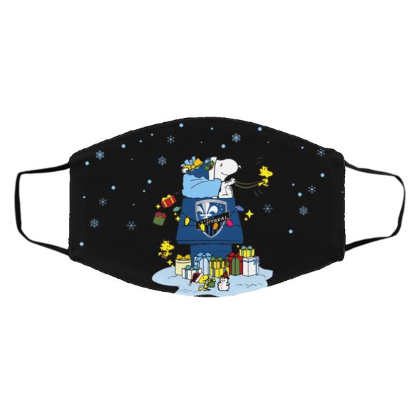 Montreal Impact Santa Snoopy Wish You A Merry Christmas face mask
