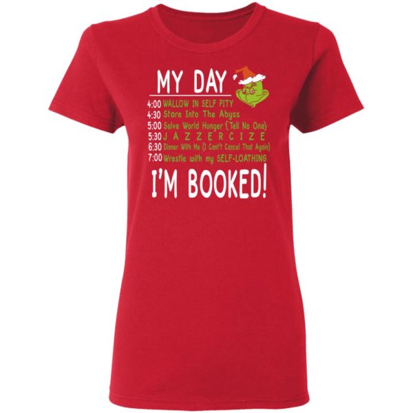 My Day, I’m Booked! Grinch Christmas Sweater