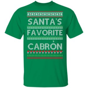 Santa's Favorite Cabron OG Navidad Christmas Ugly Sweatshirt