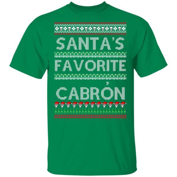 Santa’s Favorite Cabron OG Navidad Christmas Ugly Sweatshirt