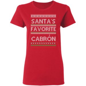 Santa's Favorite Cabron OG Navidad Christmas Ugly Sweatshirt