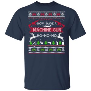 Die Hard Ugly Christmas Sweater Now I Have A Machine Gun