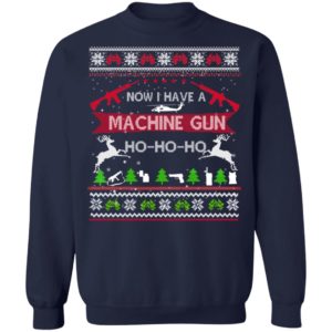 Die Hard Ugly Christmas Sweater Now I Have A Machine Gun