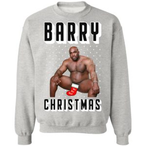 Barry Wood Merchandise Ugly Christmas Sweatshirt