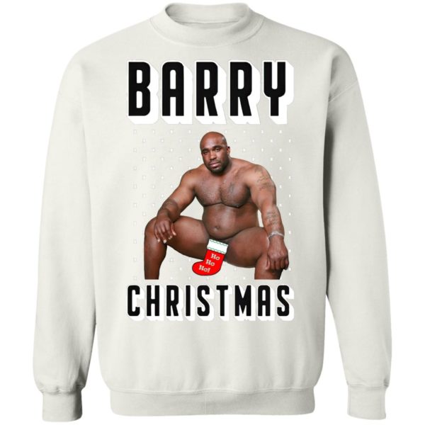 Barry Wood Merchandise Ugly Christmas Sweatshirt