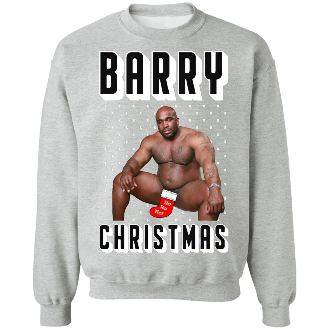 Barry Wood Merchandise Ugly Christmas Sweatshirt