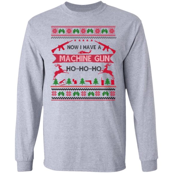 Now I Have A Machine Gun Die Hard Ugly Christmas Sweater