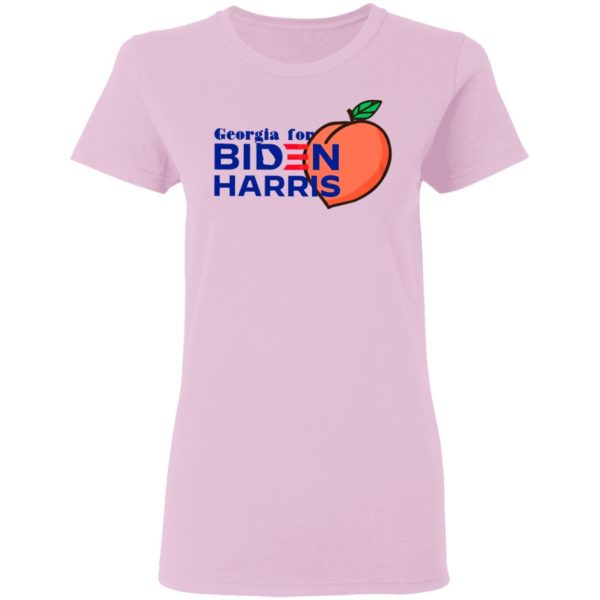 Georgia For Biden Harris Peach Shirt