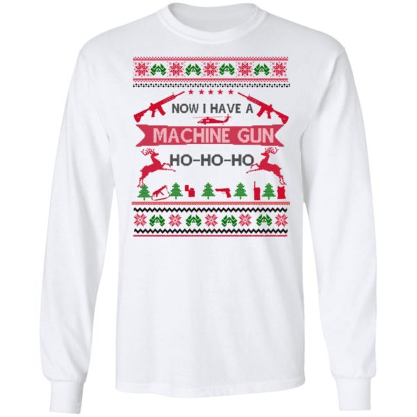 Now I Have A Machine Gun Die Hard Ugly Christmas Sweater