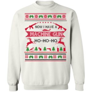 Now I Have A Machine Gun Die Hard Ugly Christmas Sweater