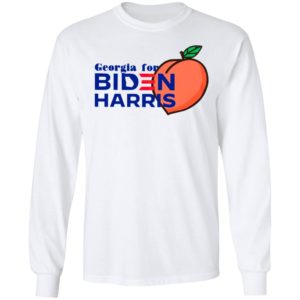 Georgia For Biden Harris Peach Shirt