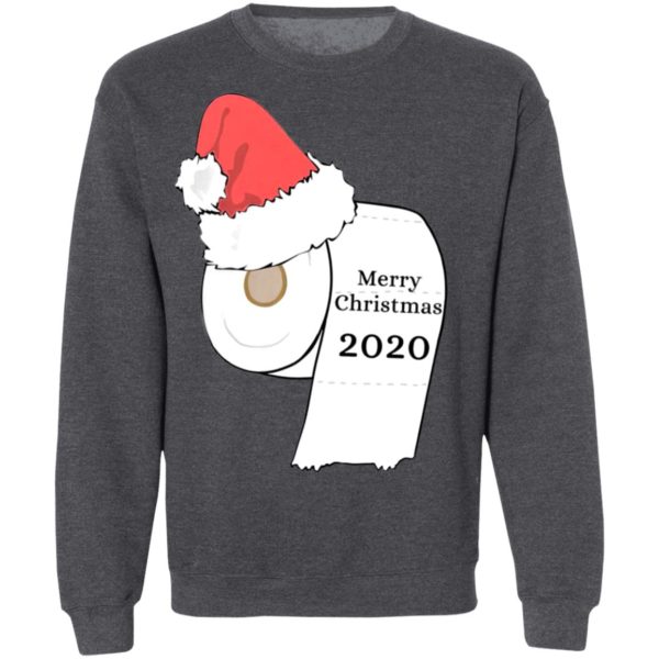 Santa Hat Toilet Paper Merry Christmas 2020 Sweatshirt