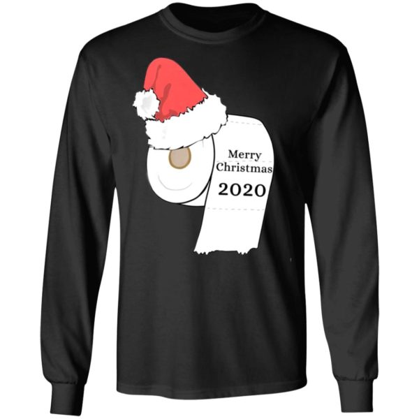 Santa Hat Toilet Paper Merry Christmas 2020 Sweatshirt