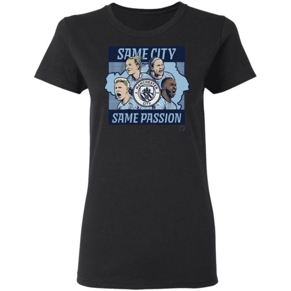 Same City Same Passion 2020 Shirt – Licensed by Manchester City T-Shirt