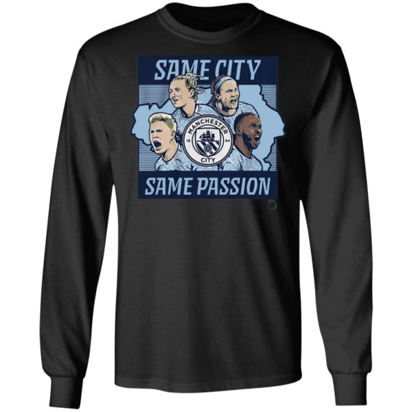 Same City Same Passion 2020 Shirt – Licensed by Manchester City T-Shirt