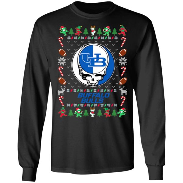 Buffalo Bulls Gratefull Dead Ugly Christmas Sweater