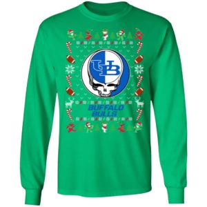 Buffalo Bulls Gratefull Dead Ugly Christmas Sweater