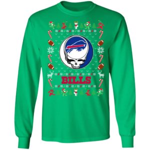 Buffalo Bills Gratefull Dead Ugly Christmas Sweater
