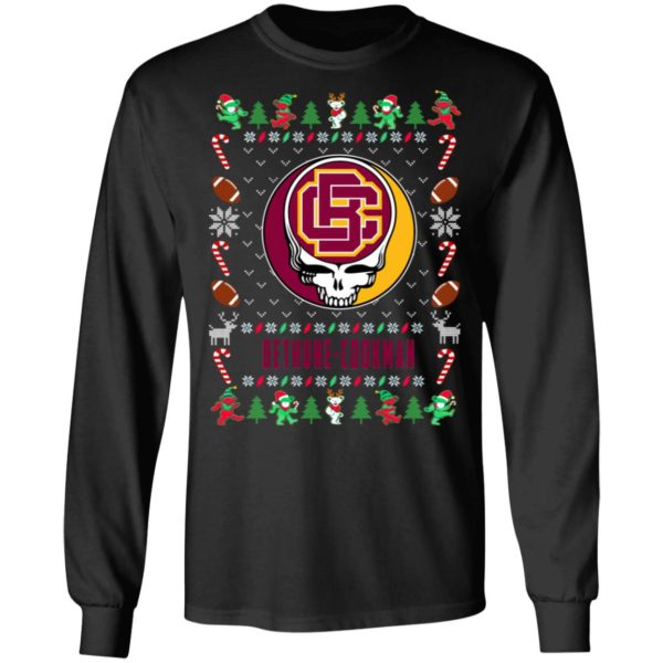 Bethune Cookman Wildcats Gratefull Dead Ugly Christmas Sweater