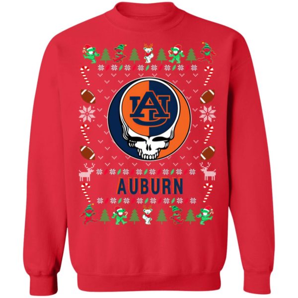 Auburn Tigers Gratefull Dead Ugly Christmas Sweater