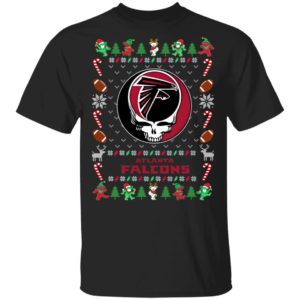 Atlanta Falcons Gratefull Dead Ugly Christmas Sweater