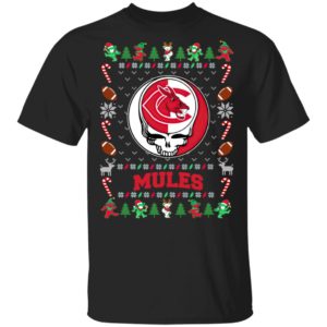 Central Missouri Mules Gratefull Dead Ugly Christmas Sweater