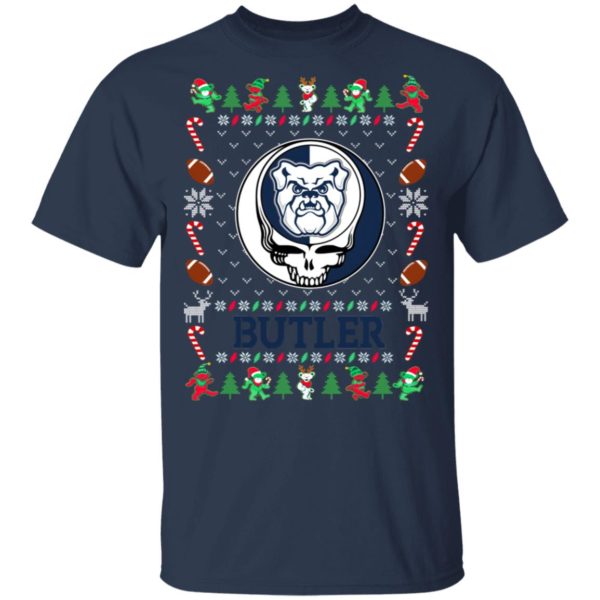 Butler Bulldogs Gratefull Dead Ugly Christmas Sweater